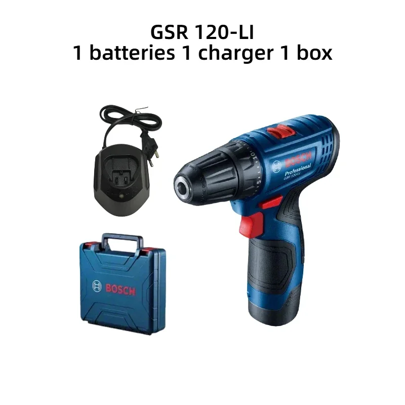 Power Tools Professional - Furadeira Elétrica Bosch GSR120-LI 12V Profissional,