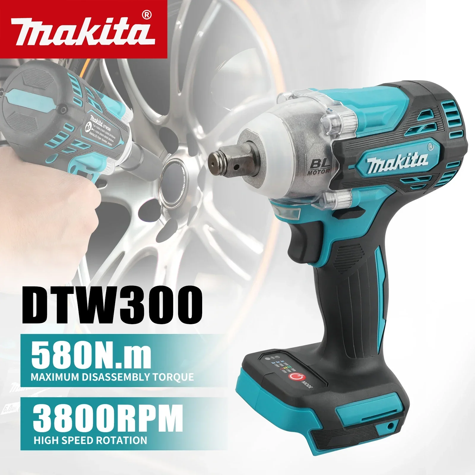 Para o conjunto Makita DTW300  - Makita Drill Dtw300 avaliação e preço